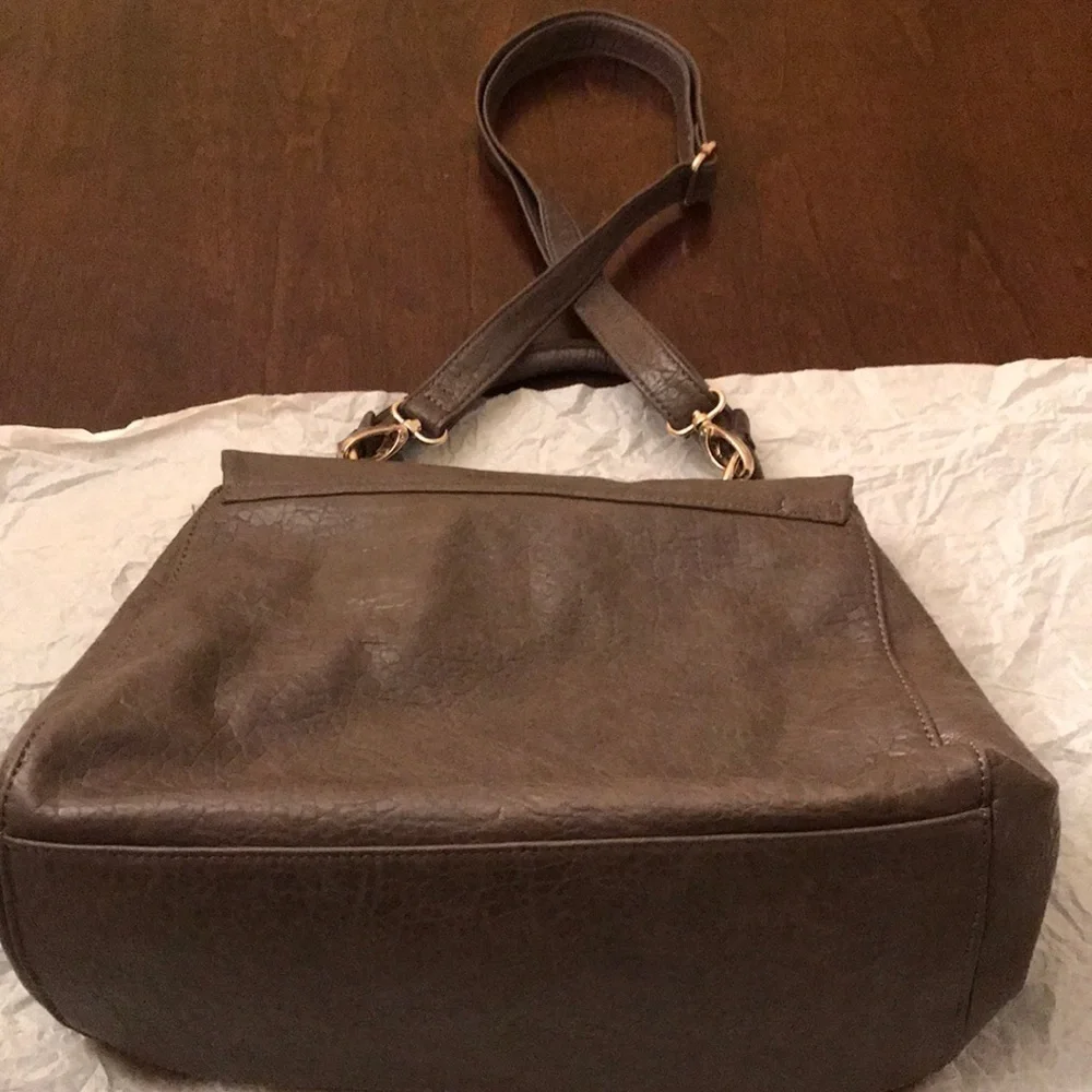 Brown Faux Fur Crossbody Bag​​​​​​​​​​​ - Picture 3 of 5